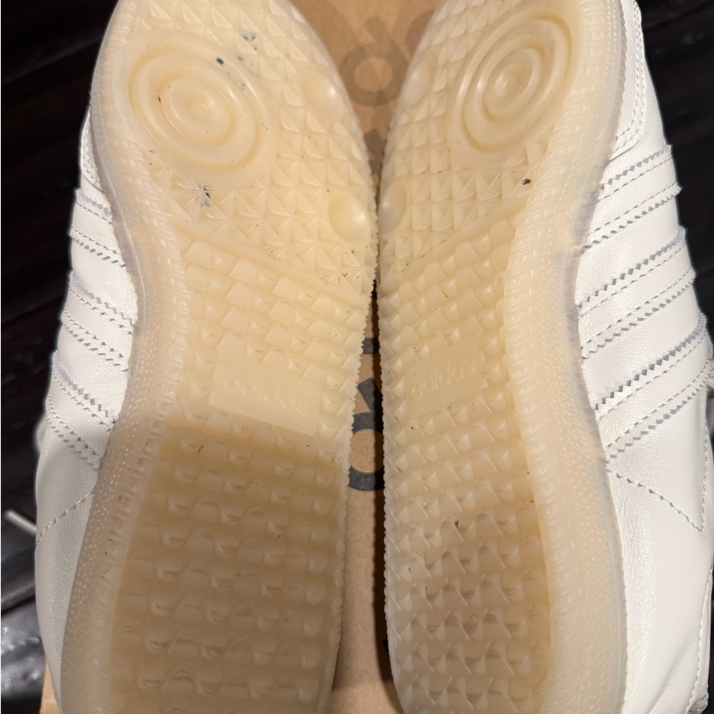 Adidas Samba Decon Cream Leather Sneakers LIKE NEW - Picture 5 of 12